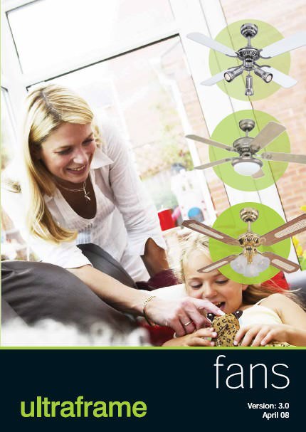 Ultraframe fan leaflet